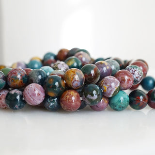 High Quality Colorful Ocean Jasper Beads Bracelet
