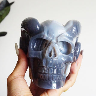 Druzy Agate Skull 1500 grams