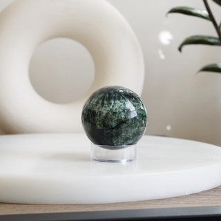 Seraphenite sphere ( 45.5 mm )