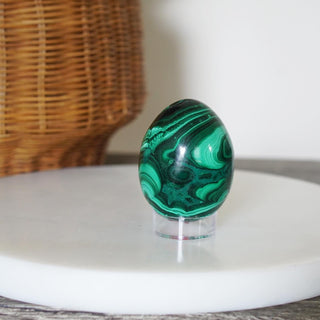 Natural Malachite Egg
