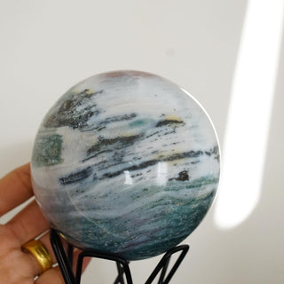 Gorgeous Big Ocean Jasper sphere