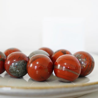 High quality Bloodstone small sphere